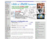 Tablet Screenshot of inkrepublic.com